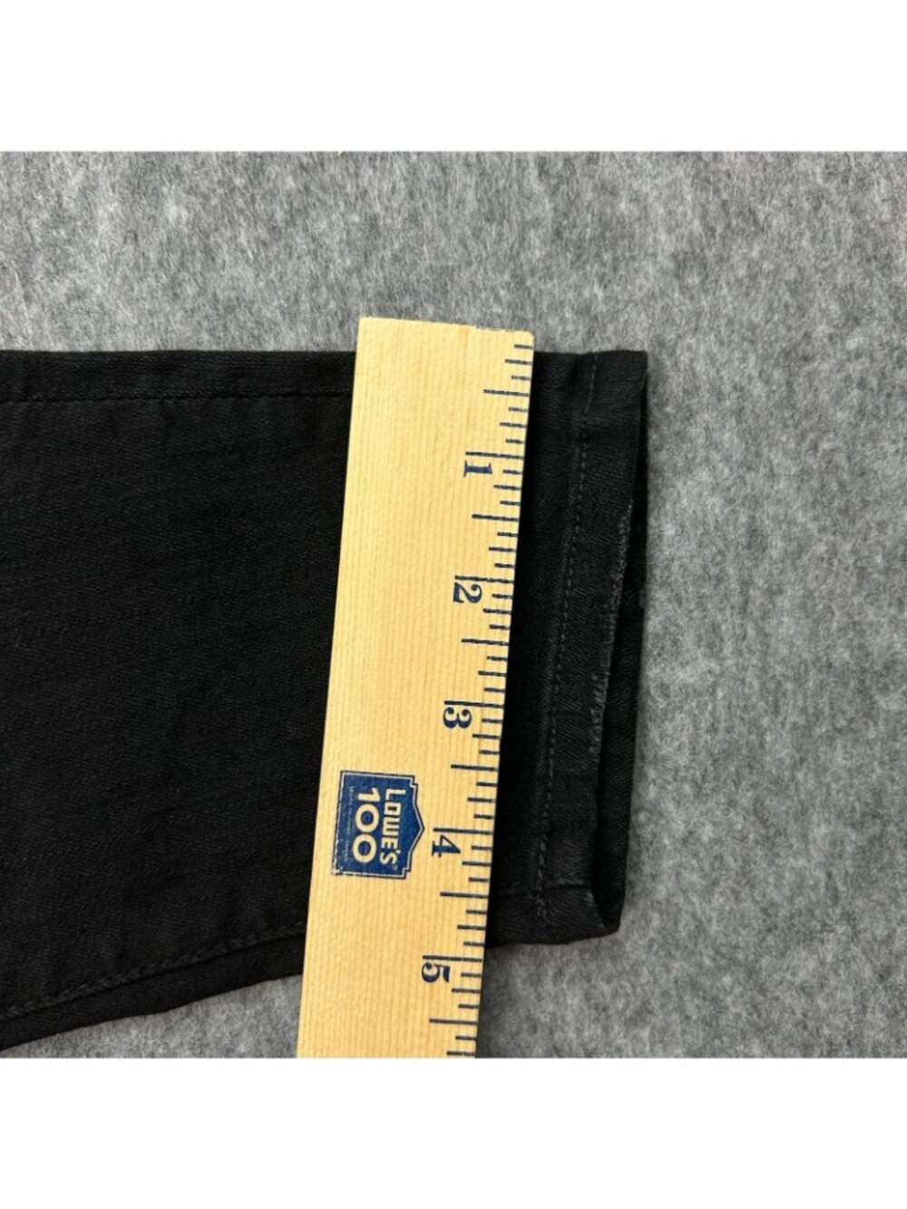 Mother The Looker Skinny Jeans Women's Size 28 Not Guilty Black Wash Denim - Picture 14 of 15
